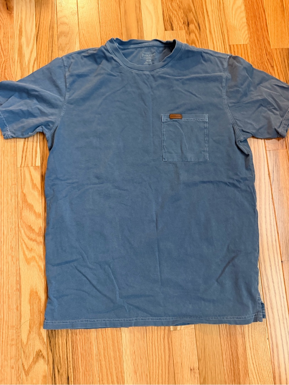 Pendleton Slate Blue Short Sleeve Pocket Tee
